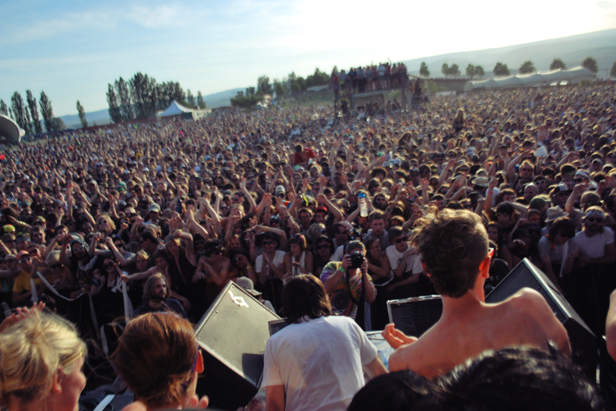Live: Girl Talk @ Sasquatch! 2009