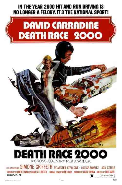David Carradine in Death Race 2000