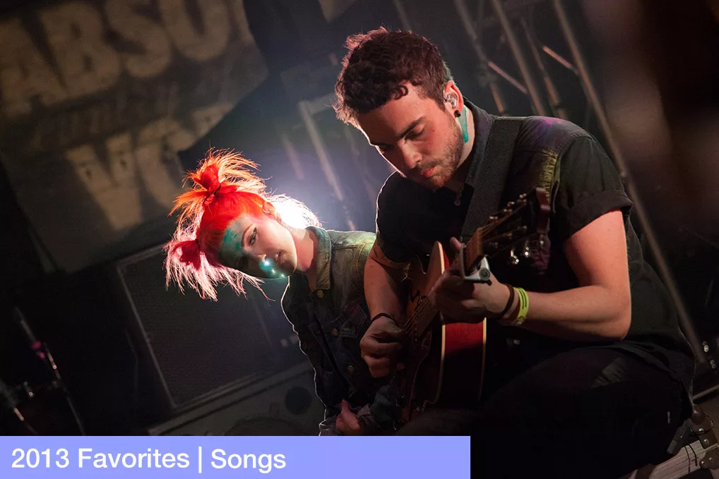 2013 Songs of the Year 2013 Songs of the Year