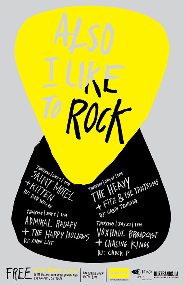 Tonight's Shows: Also I Like To Rock